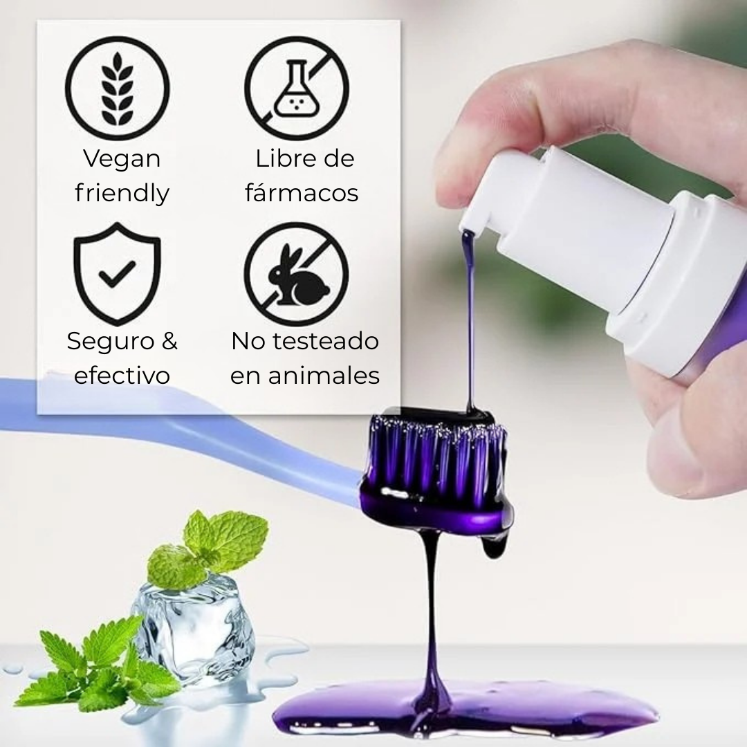 Tiras blanqueadoras + Pasta dental blanqueadora formula v34