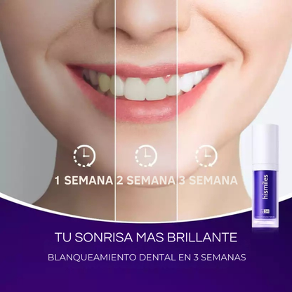 Tiras blanqueadoras + Pasta dental blanqueadora formula v34